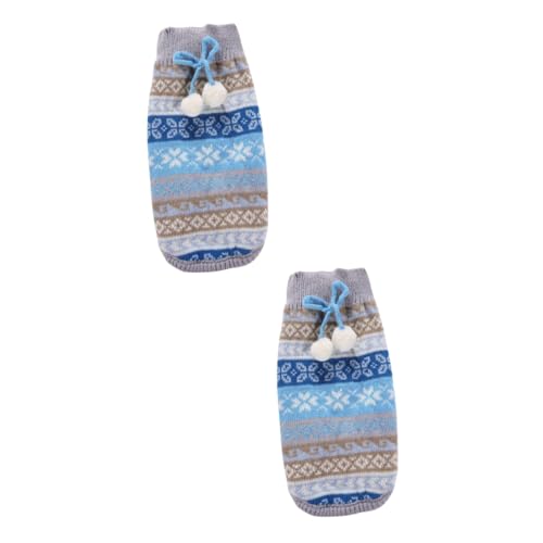 Supvox 2 Stück Weihnachtspullover Für Hunde Ärmellose Hunde Kapuzenpullover Warmer Pullover Heimtierbedarf Winterbekleidung Supvox 2 Stück Weihnachtspullover Für Hunde Ärmellose Hunde Kapuzenpullover Warmer Pullover Heimtierbedarf Winterbekleidung von Supvox