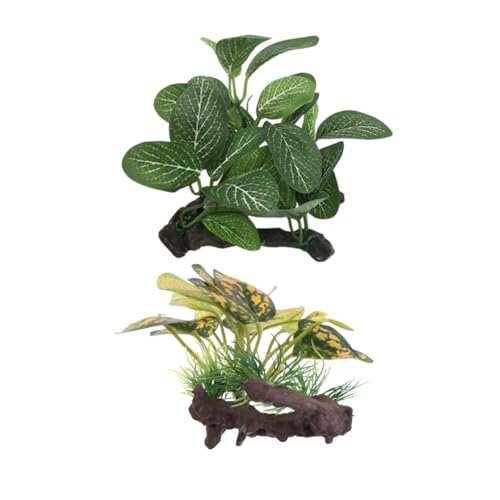 Supvox 2 Stücke Betta Hängematte Blattpad Dekoration für Aquarien Fischbowl Zubehör Reptilien und Schildkrötenbecken Ornamente Supvox 2 Stücke Betta Hängematte Blattpad Dekoration für Aquarien Fischbowl Zubehör Reptilien und Schildkrötenbecken Ornamente von Supvox