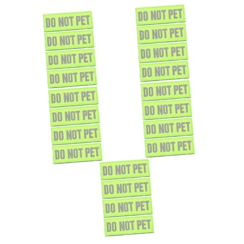 Supvox 20 STK Dienst Hunde Patch Nicht streicheln Flecken für Hund Reflective Security Weste Haustiere Diensthundepatch Hunde-Patch-Tags Hündchen Etikett Erstausrüster Gurt Supvox 20 STK Dienst Hunde Patch Nicht streicheln Flecken für Hund Reflective Security Weste Haustiere Diensthundepatch Hunde-Patch-Tags Hündchen Etikett Erstausrüster Gurt von Supvox