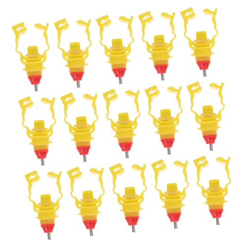 Supvox 20St Kükenfresser Geflügelnippeltränke Hühnertrinknippel Huhn Trinken automatischer Wasserspender für Hühner Wasserspender für Geflügel Hase Zubringer Trinkschnabel Trinkbrunnen Supvox 20St Kükenfresser Geflügelnippeltränke Hühnertrinknippel Huhn Trinken automatischer Wasserspender für Hühner Wasserspender für Geflügel Hase Zubringer Trinkschnabel Trinkbrunnen von Supvox