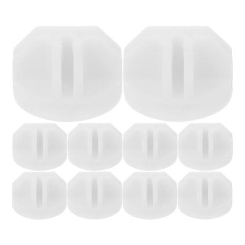 Supvox Haltbarkeit Vielseitig Einsetzbar 20 Stück Abs-würfelverbinder Drahtregal-Clips Für Lagerregale Supvox Haltbarkeit Vielseitig Einsetzbar 20 Stück Abs-würfelverbinder Drahtregal-Clips Für Lagerregale von Supvox