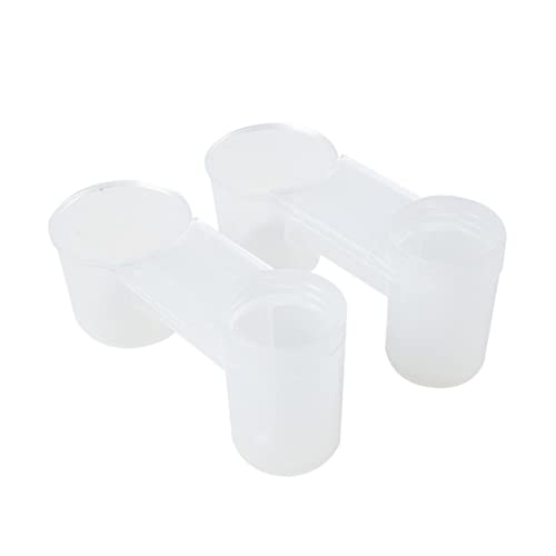 Supvox 20-teiliges Taubentränke-Set Vogel-wasserspender Kunststoff-Trinker Für Papageien Tauben Einfache Reinigung Tierhandlung Zuhause von Supvox