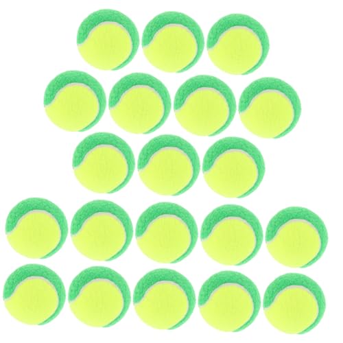 Supvox 20stücke Tennisbälle Für Hunde Interaktive Fetch-bälle Für Kleine Mittlere Und Große Hunde Für Training Und Spielspaß Langlebiges Material Auffällige Farben von Supvox