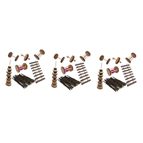 Supvox 21 STK Haustier Holzspielzeug Papageienspielzeug Kauspielzeug Für Haustiere Haustier Beißspielzeug Vogelspielzeug Haustier Kauen Panda-Tuch Für Hund Bambus Hamsterbedarf Backenzahn Supvox 21 STK Haustier Holzspielzeug Papageienspielzeug Kauspielzeug Für Haustiere Haustier Beißspielzeug Vogelspielzeug Haustier Kauen Panda-Tuch Für Hund Bambus Hamsterbedarf Backenzahn von Supvox