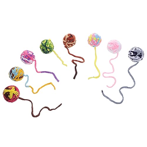 Supvox 24 STK Katze Wolle Ball Spielzeug Kauball Für Katzen Pet-Ball-Spielzeug Katzenbissball Ausgestopftes Katzenspielzeug Katzenübung Katzenball-Spielzeug Garn Haustierzubehör Kätzchen Supvox 24 STK Katze Wolle Ball Spielzeug Kauball Für Katzen Pet-Ball-Spielzeug Katzenbissball Ausgestopftes Katzenspielzeug Katzenübung Katzenball-Spielzeug Garn Haustierzubehör Kätzchen von Supvox