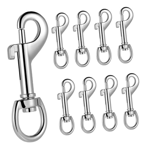 Supvox 24 Stück Metall Schnapphaken für Hundeleinen Drehbare Clips aus Zinklegierung Verbindungselemente für Schlüsselanhänger und Kameragurte Vielseitig Einsetzbar Supvox 24 Stück Metall Schnapphaken für Hundeleinen Drehbare Clips aus Zinklegierung Verbindungselemente für Schlüsselanhänger und Kameragurte Vielseitig Einsetzbar von Supvox