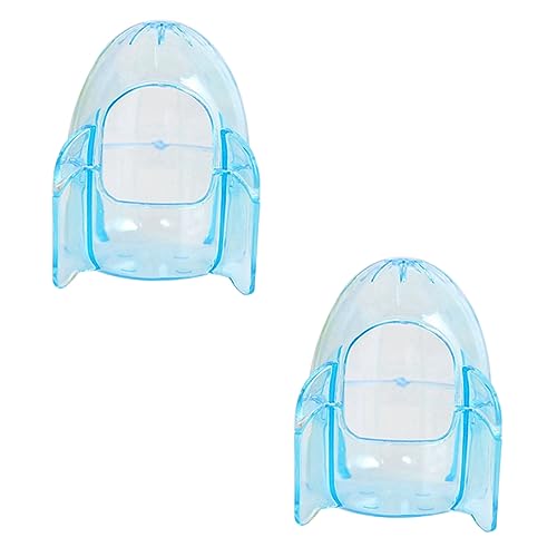Supvox Haustier-reinigungszubehör Chinchilla-badewanne Kunststoff Hamster Bad Becken Stilvolles Design Zufällige Farbe Supvox Haustier-reinigungszubehör Chinchilla-badewanne Kunststoff Hamster Bad Becken Stilvolles Design Zufällige Farbe von Supvox
