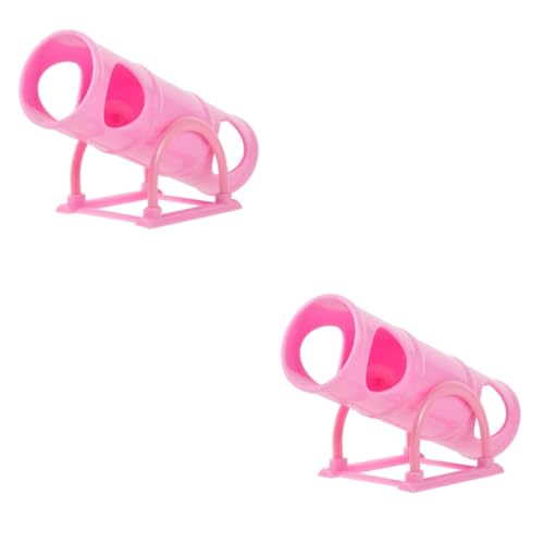 Supvox 2stücke Kleintier Spielzeug Hamster Wippe Tunnel Interaktive Bewegungshilfe Für Kleine Haustiere Fördert Spielspaß Und Für Zwerghamster Und Andere Kleintiere von Supvox