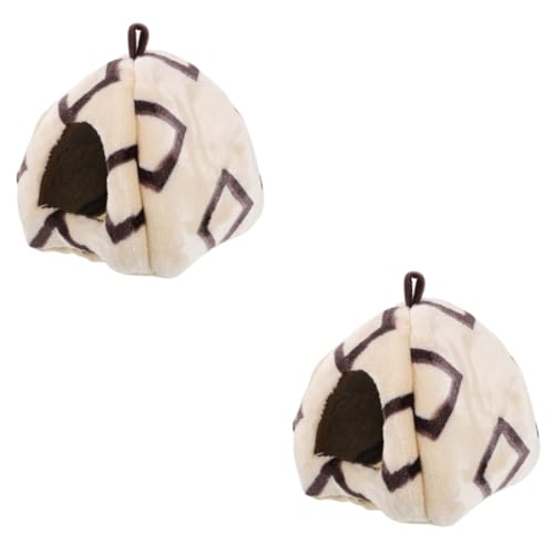 Supvox 2 Stücke Meerschweinchen Verstecken Bett Gemütliche Hamster Nest Hängematte Haustier Käfig Innen Bett Zarte Chinchilla Supvox 2 Stücke Meerschweinchen Verstecken Bett Gemütliche Hamster Nest Hängematte Haustier Käfig Innen Bett Zarte Chinchilla von Supvox
