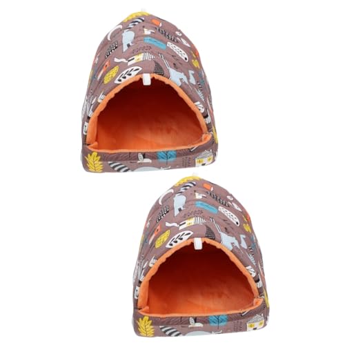 Supvox 2stücke Hamster Nest Für Winter Warmes Und Gemütliches Haustier Schlafhaus Für Hamster Meerschweinchen Ratten Und Andere Kleintiere Aus Hochwertigem Material Supvox 2stücke Hamster Nest Für Winter Warmes Und Gemütliches Haustier Schlafhaus Für Hamster Meerschweinchen Ratten Und Andere Kleintiere Aus Hochwertigem Material von Supvox