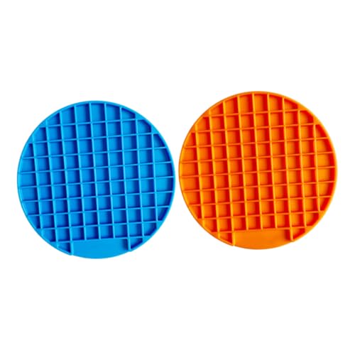 Supvox 2 Stücke Langsame Fütterungsmatte Für Hunde Outdoor Tiernahrung Kissen Runde Slow Eat Matte Orange Hund Welpen Fütterung Lieferungen Supvox 2 Stücke Langsame Fütterungsmatte Für Hunde Outdoor Tiernahrung Kissen Runde Slow Eat Matte Orange Hund Welpen Fütterung Lieferungen von Supvox