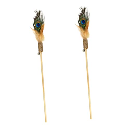 Supvox Katzen-Teasing-Stick Selbstaktivitäts-katzenspielzeug Kätzchen-Sticks für Spielübungen Supvox Katzen-Teasing-Stick Selbstaktivitäts-katzenspielzeug Kätzchen-Sticks für Spielübungen von Supvox