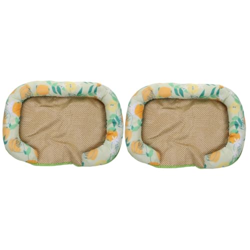 Supvox 2St Katzenbettmatte Kaninchen-Kühlkissen Hund kühlmatte hundebox Matte katzenbettchen katzenkissen Kätzchen Katzenhütte Hundebett rutschfestes Hundekühlbett Rattan-Matte Supvox 2St Katzenbettmatte Kaninchen-Kühlkissen Hund kühlmatte hundebox Matte katzenbettchen katzenkissen Kätzchen Katzenhütte Hundebett rutschfestes Hundekühlbett Rattan-Matte von Supvox