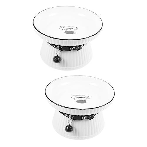 Supvox 2St Katzenfutter-Becken Erhöhte Katzennäpfe Haustiernapf pet Food Container Hunde kotbeutel Katzennapf Wasser- und Futternapf für Katzen Hund wassernapf Anti- Speiseteller Supvox 2St Katzenfutter-Becken Erhöhte Katzennäpfe Haustiernapf pet Food Container Hunde kotbeutel Katzennapf Wasser- und Futternapf für Katzen Hund wassernapf Anti- Speiseteller von Supvox