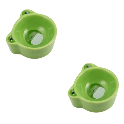 Supvox 2St Keramiknapf für Hamster Futterhäuschen für Kaninchen Tierfutterbehälter Hase Welpe Kleintier Futtertrog Keramik Futtertrog Cartoon-Haustier-Futternapf Futternapf für Kleintiere Supvox 2St Keramiknapf für Hamster Futterhäuschen für Kaninchen Tierfutterbehälter Hase Welpe Kleintier Futtertrog Keramik Futtertrog Cartoon-Haustier-Futternapf Futternapf für Kleintiere von Supvox