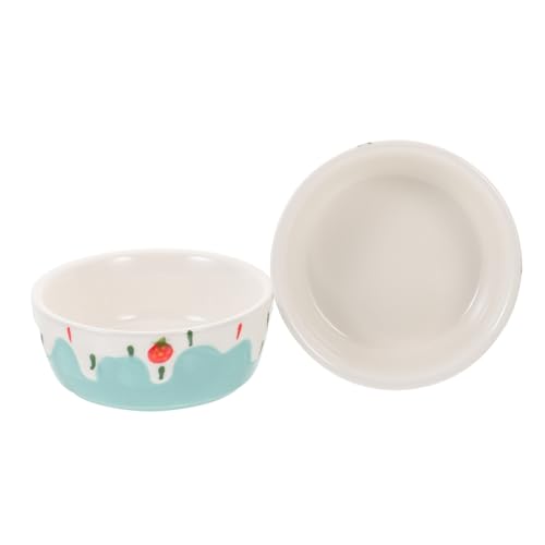 Supvox Großes Keramik-futternapf-Set Für Haustiere Hamster Futternapf Ratten Meerschweinchen Wassernapf Eichhörnchen Futternapf von Supvox