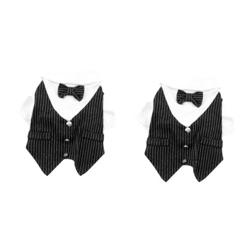 Supvox 2St Kleidung für Haustieranzüge Kleid zur Hochzeit Kostüme für ädchen E- ädchen-Kleidung Kleider hochzeitskleid Party-Hundekleid Pet-Anzug-Kostü Haustieranzug Hundekleidung von Supvox
