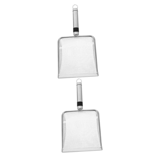 Supvox 2St Schaufel für Katzenstreu Katzenschaufel Sandsieb feine Wurfschaufel katzenklo zubehör pet Supplies Haustierzubehör Katzenstreu-Netzschaufel Katzenbedarf Rostfreier Stahl Silver Supvox 2St Schaufel für Katzenstreu Katzenschaufel Sandsieb feine Wurfschaufel katzenklo zubehör pet Supplies Haustierzubehör Katzenstreu-Netzschaufel Katzenbedarf Rostfreier Stahl Silver von Supvox