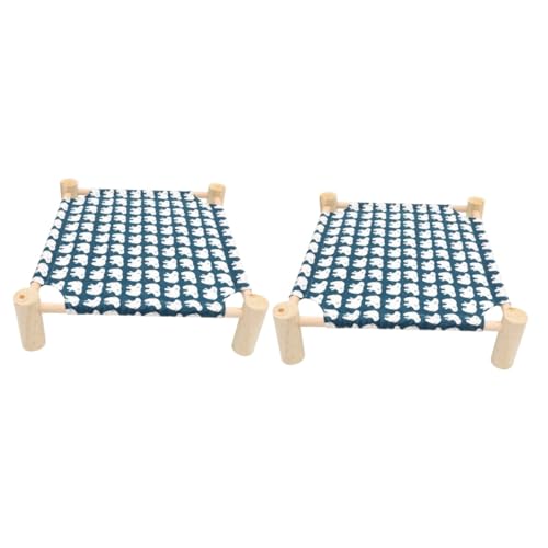 Supvox 2St Sommerbett für Katze und Hund katzenbett aus Holz Kühlende Katzenhängematte haustierbett pet Bed Katzenschlafversorgung erhöhtes hundebett die Katze Katzen und Hunde hölzern Supvox 2St Sommerbett für Katze und Hund katzenbett aus Holz Kühlende Katzenhängematte haustierbett pet Bed Katzenschlafversorgung erhöhtes hundebett die Katze Katzen und Hunde hölzern von Supvox