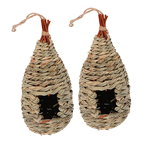 Supvox Eleganter Handgewebter Vogel Aus Gras Sorgfältige Handwerkskunst Für Die Gartendekoration Supvox Eleganter Handgewebter Vogel Aus Gras Sorgfältige Handwerkskunst Für Die Gartendekoration von Supvox
