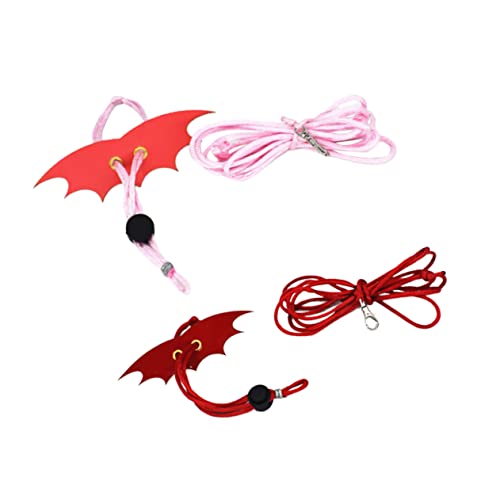 Supvox 2pcs Reptil Leine Mit Verstellbaren Seilen Haustier Leine Für Outdoor-Abenteuer von Supvox