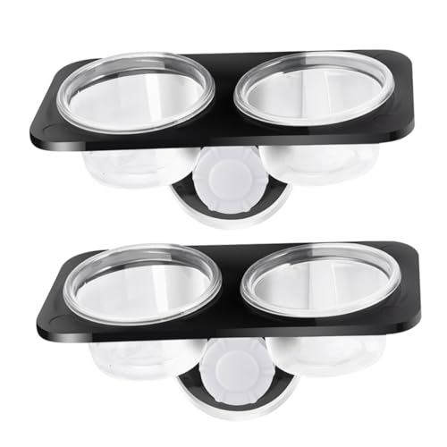 Supvox Reptile Cup Feeder 2 Pcs Futternäpfe Schalen Aquarium Reptile Wasserschalen von Supvox