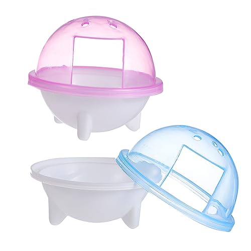Supvox Badezimmer Toilette 2pcs Kunststoff Badewanne Käfig Badewanne für Haustier Nicht- und Glatte Kanten Supvox Badezimmer Toilette 2pcs Kunststoff Badewanne Käfig Badewanne für Haustier Nicht- und Glatte Kanten von Supvox