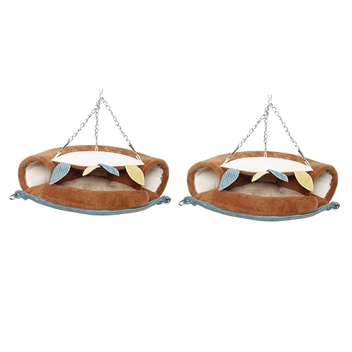 Supvox 2 Stücke Große Ratte Hängematte Haustier Käfig Warme Hamster Nest Bett Eichhörnchen Hängen Bett Haustier Hängen Hängematte Supvox 2 Stücke Große Ratte Hängematte Haustier Käfig Warme Hamster Nest Bett Eichhörnchen Hängen Bett Haustier Hängen Hängematte von Supvox