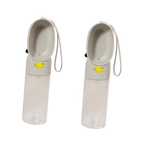 Supvox 2st Haustierfutterbecher Reisezubehör Hundeflasche Reisewasserflasche Für Hunde Reiseflasche Für Hunde Outdoor-zubehör Tragbare Wasserflasche Haustierflasche STK Draussen Zubringer von Supvox