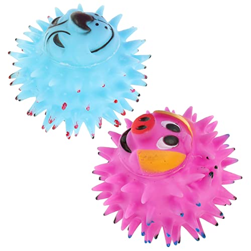 Supvox 2st Spielzeugball Für Haustiere Kaubälle Hund Stacheliger Ball Welpen Quietschender Hundeball Reinigungszubehör Anti-Biss-Hund Umwelt Freundliche Beschichtungen Elastisch Supvox 2st Spielzeugball Für Haustiere Kaubälle Hund Stacheliger Ball Welpen Quietschender Hundeball Reinigungszubehör Anti-Biss-Hund Umwelt Freundliche Beschichtungen Elastisch von Supvox