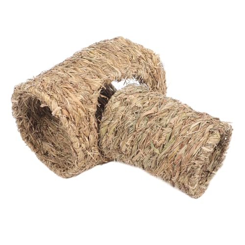 Supvox 2er-Pack Meerschweinchen-versteck-Set Hamsterspielzeug Röhren An Den Seiten Kleintier-versteck Haustier-Tunnel Spielzeug von Supvox