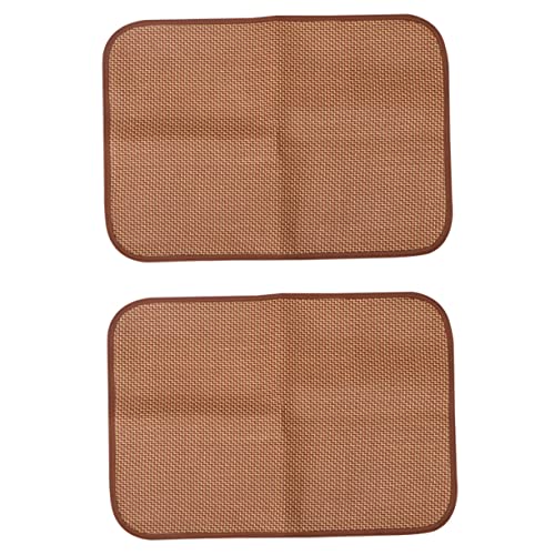 Supvox 2stücke Hundehütte Sommermatte Aus Rattan Und Weide Haustier Kühlgitter Für Heiße Tage Strapazierfähige Schlafmatte Für Hunde Und Katzen Supvox 2stücke Hundehütte Sommermatte Aus Rattan Und Weide Haustier Kühlgitter Für Heiße Tage Strapazierfähige Schlafmatte Für Hunde Und Katzen von Supvox