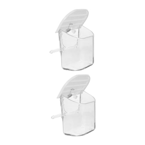 Supvox 2stücke Vogelkäfig Futter Wasserspender Mit Antispritzdesign Praktischer Futterspender Für Papageien Tauben Und Kanarienvögel Einfach Zu Reinigen Und Langlebig Supvox 2stücke Vogelkäfig Futter Wasserspender Mit Antispritzdesign Praktischer Futterspender Für Papageien Tauben Und Kanarienvögel Einfach Zu Reinigen Und Langlebig von Supvox