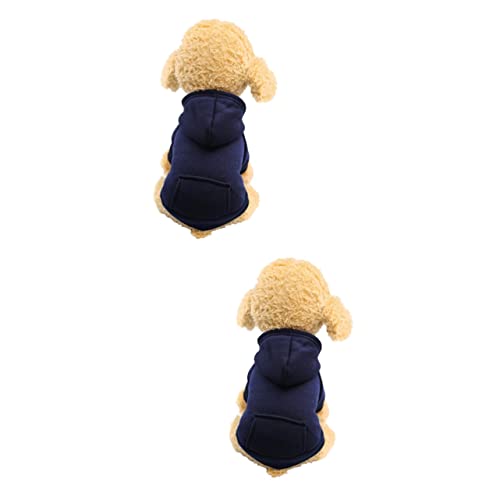 Supvox 2st Warmes Kostü Für Hund Warme Haustierkleidung Kleidung Für Kleine Hunde Haustier-Outfit Xs-haustierkleidung Herbst Und Winter Marineblaue Haustierkleidung Kleine Hundekleidung Supvox 2st Warmes Kostü Für Hund Warme Haustierkleidung Kleidung Für Kleine Hunde Haustier-Outfit Xs-haustierkleidung Herbst Und Winter Marineblaue Haustierkleidung Kleine Hundekleidung von Supvox