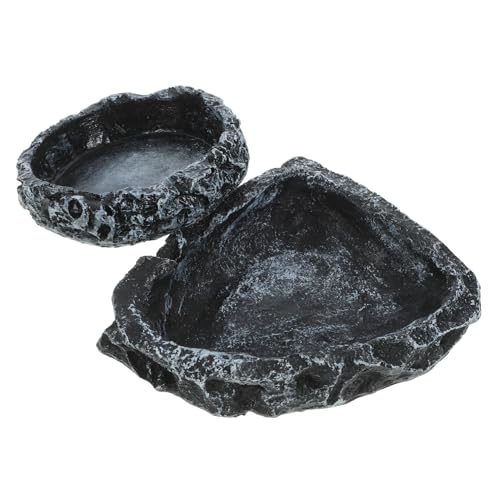 Supvox 2stücke Reptilien Wasserschale Und Futternapf Teiliges Design Für Schildkröten Echsen Und Schlangen Einfacher Zugang Zu Wasser Und Futter Leicht Zu Reinigen rutschfeste Basis Supvox 2stücke Reptilien Wasserschale Und Futternapf Teiliges Design Für Schildkröten Echsen Und Schlangen Einfacher Zugang Zu Wasser Und Futter Leicht Zu Reinigen rutschfeste Basis von Supvox