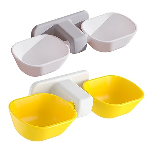 Supvox 2-teiliger Futternapf für Haustiere Futternapf für Katzen und Hunde Wandmontage Futter- und Wasserspender Hochwertiger Kunststoff für Stabilität und Gebrauch Supvox 2-teiliger Futternapf für Haustiere Futternapf für Katzen und Hunde Wandmontage Futter- und Wasserspender Hochwertiger Kunststoff für Stabilität und Gebrauch von Supvox