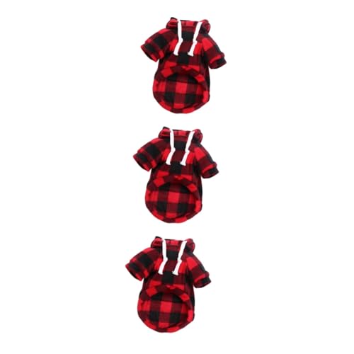 Supvox 3 STK Haustier Mantel Weihnachtshundet-Shirt Hundepullover Weihnachtspullover weihnachtsmantel Pyjama Nachthemd Haustierzubehör Weihnachtslustige Haustierkleidung ädchen schmücken Supvox 3 STK Haustier Mantel Weihnachtshundet-Shirt Hundepullover Weihnachtspullover weihnachtsmantel Pyjama Nachthemd Haustierzubehör Weihnachtslustige Haustierkleidung ädchen schmücken von Supvox