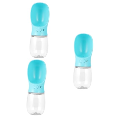 Supvox 3 Stücke 350ml Hund Katze Waterer Tragbare Outdoor Pet Waterer Dicht für Reise von Supvox