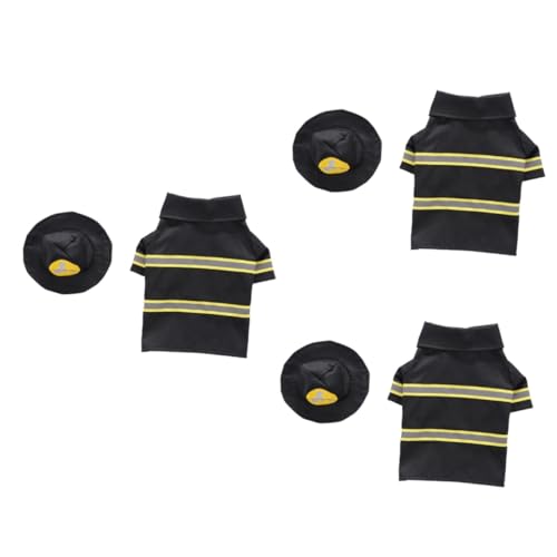 Supvox 3 Sets Haustierkleidung Feuerwehruniform Form Performance Kostüm Transformierter Mantel Haustier Hundekleidung Für Schwarze Größe Supvox 3 Sets Haustierkleidung Feuerwehruniform Form Performance Kostüm Transformierter Mantel Haustier Hundekleidung Für Schwarze Größe von Supvox