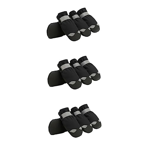 Supvox 3 Sätze Haustier wasserdichte Schuhe Haustierstiefel Anti-Rutsch-Socken für Welpen hundeschuhe Paws pfotenschutz wasserdichte rutschfeste Hundestiefel Schneehundestiefel Nylon Supvox 3 Sätze Haustier wasserdichte Schuhe Haustierstiefel Anti-Rutsch-Socken für Welpen hundeschuhe Paws pfotenschutz wasserdichte rutschfeste Hundestiefel Schneehundestiefel Nylon von Supvox