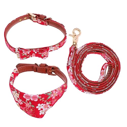 Supvox 3 Sätze Haustierleine dreiecksschal dreieckschal Haustierhalsband mit Leine Haustierhalsband mit Seil Sicherheitsseil und Halsband für Haustiere Seil und Halsband für Katze Pu rot Supvox 3 Sätze Haustierleine dreiecksschal dreieckschal Haustierhalsband mit Leine Haustierhalsband mit Seil Sicherheitsseil und Halsband für Haustiere Seil und Halsband für Katze Pu rot von Supvox