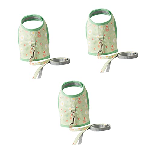 Supvox 3 Sätze Katzenleine Verstellbare Katzenweste Katzenhalsband Leine Katzenzugseil Kätzchen Avocado Muster Weste Katzenweste Geschirr Kätzchengeschirr Haustiere Welpen Supvox 3 Sätze Katzenleine Verstellbare Katzenweste Katzenhalsband Leine Katzenzugseil Kätzchen Avocado Muster Weste Katzenweste Geschirr Kätzchengeschirr Haustiere Welpen von Supvox