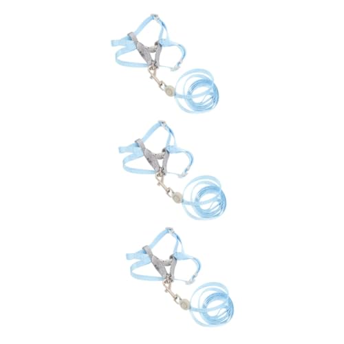 Supvox 3 Sets Katzenleine Und Set Katze Und Leine Zum Spazierengehen Leine Verstellbar von Supvox