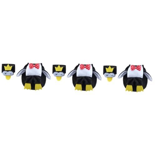 Supvox 3 Sätze Verwandlungskostüm Für Haustiere Welpenkätzchen Kleidung Pinguin Haustierkostüm Hundebekleidung Halloween- Party-hundekleidung Pinguin-hundekostüm Polyester von Supvox