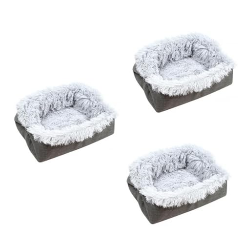 Supvox 3 Stück 2 1 Haustier Plüsch Katzenbett Runde Matratze Katzennestbett Hund Katze Rund Warm Couch-haustierbett Schlafhaus Für Katzen Kaninchenmatte Plüsch Katze Plüsch- 2 in 1 Supvox 3 Stück 2 1 Haustier Plüsch Katzenbett Runde Matratze Katzennestbett Hund Katze Rund Warm Couch-haustierbett Schlafhaus Für Katzen Kaninchenmatte Plüsch Katze Plüsch- 2 in 1 von Supvox