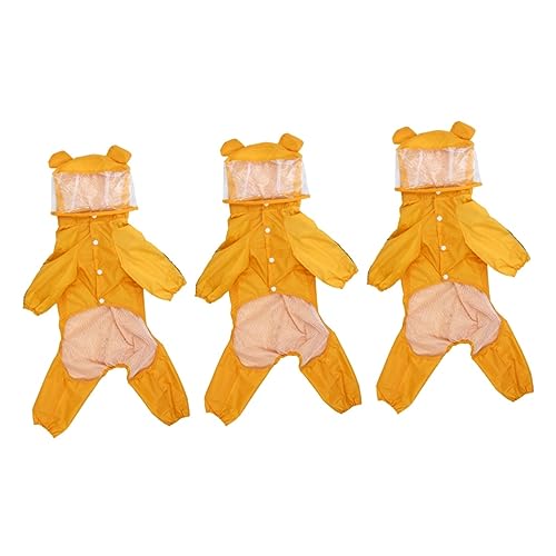 Supvox 3 Stück Haustier Regenmantel Gelber Regenmantel Leichter Kapuzenpullover Welpenmäntel Outdoor Hunde wasserdichte Regenausrüstung Hunde Regen Kapuzenpullover Wasserdichter Supvox 3 Stück Haustier Regenmantel Gelber Regenmantel Leichter Kapuzenpullover Welpenmäntel Outdoor Hunde wasserdichte Regenausrüstung Hunde Regen Kapuzenpullover Wasserdichter von Supvox