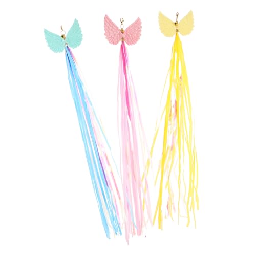 Supvox 3 Stück Katzenangel Ersatzköpfe mit Glöckchen und Quasten Interaktives für Kätzchen DIY Katzenunterhaltung Tragbar und Langlebig Fördert das Spielverhalten Bindung Supvox 3 Stück Katzenangel Ersatzköpfe mit Glöckchen und Quasten Interaktives für Kätzchen DIY Katzenunterhaltung Tragbar und Langlebig Fördert das Spielverhalten Bindung von Supvox