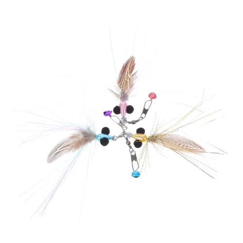 Supvox 3stücke Katzenfederspielzeug Nachfüllset Ersatzwürmer Für Katzenangeln Interaktives Katzenzubehör Mit Glöckchen Weiche Federn Für Hause Austauschbares Design Für Supvox 3stücke Katzenfederspielzeug Nachfüllset Ersatzwürmer Für Katzenangeln Interaktives Katzenzubehör Mit Glöckchen Weiche Federn Für Hause Austauschbares Design Für von Supvox
