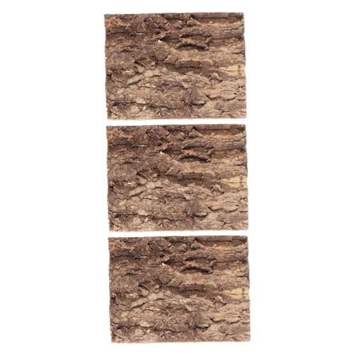 Supvox 3 Stück Simulierte Realistischer Kork Hintergrund für Terrarium für Reptilien Wie Eidechsen Schlangen Geckos und Bartagamen Supvox 3 Stück Simulierte Realistischer Kork Hintergrund für Terrarium für Reptilien Wie Eidechsen Schlangen Geckos und Bartagamen von Supvox