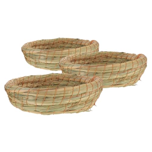 Supvox 3 Teiliges Stroh Haustierbett Gewebtes Strohnest Kleintierbettkorb Kaninchennest Hasen Kühlmatte Gewebte Hasen Strohmatte Schlafhaus Kleintier Kleintier Nistbett Haustier Supvox 3 Teiliges Stroh Haustierbett Gewebtes Strohnest Kleintierbettkorb Kaninchennest Hasen Kühlmatte Gewebte Hasen Strohmatte Schlafhaus Kleintier Kleintier Nistbett Haustier von Supvox